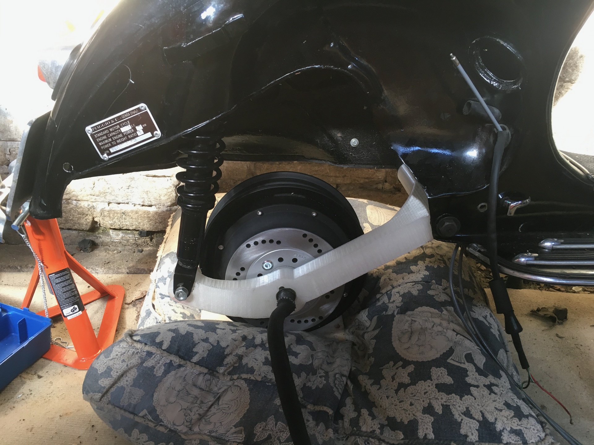 3D printed swingarm test 1